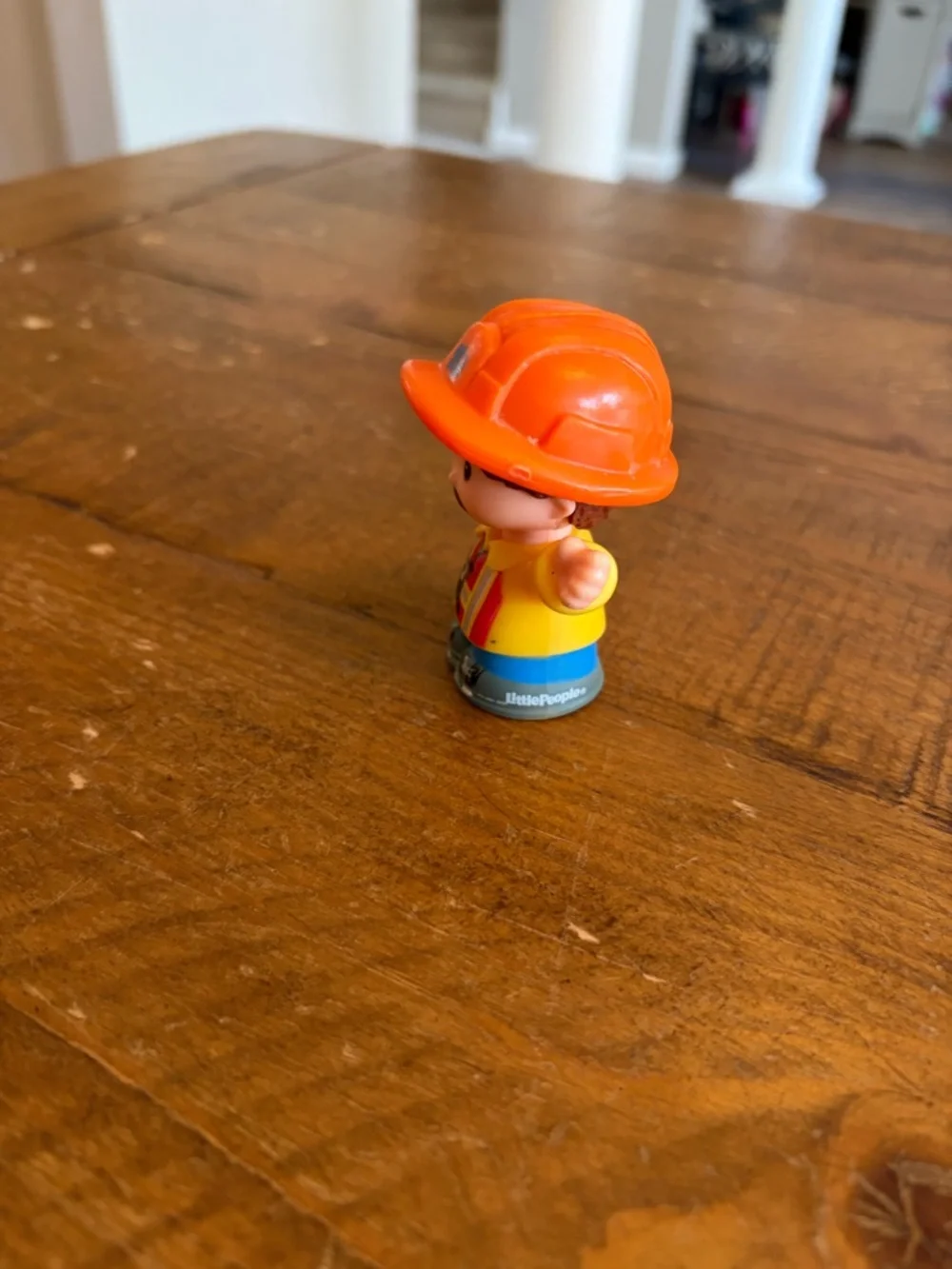 Fisher Price Little People construction worker as is
